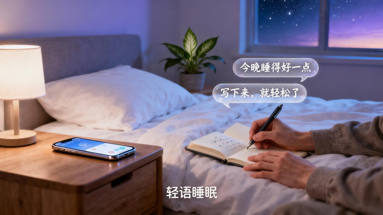 睡不好写下来就好了？「轻语睡眠」睡眠日记+倾诉，释放压力的新方式